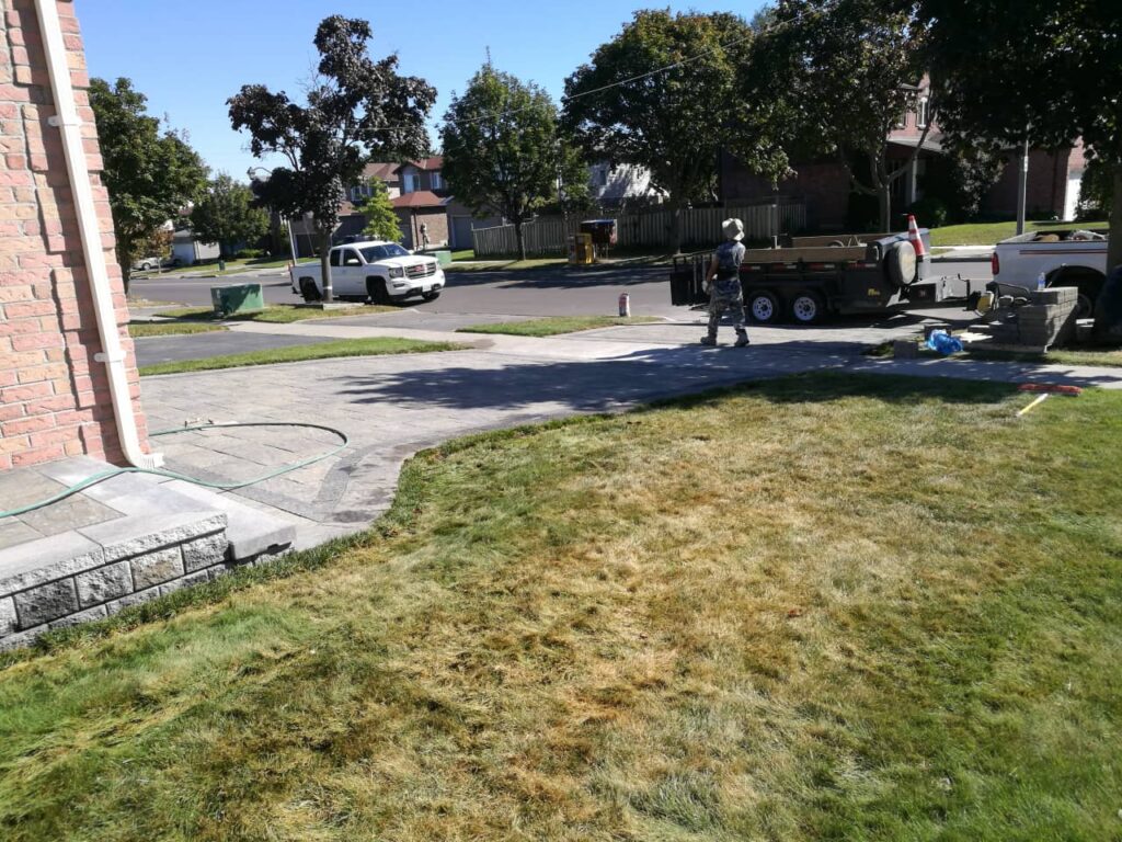 drive way pavers interlocking pickering2