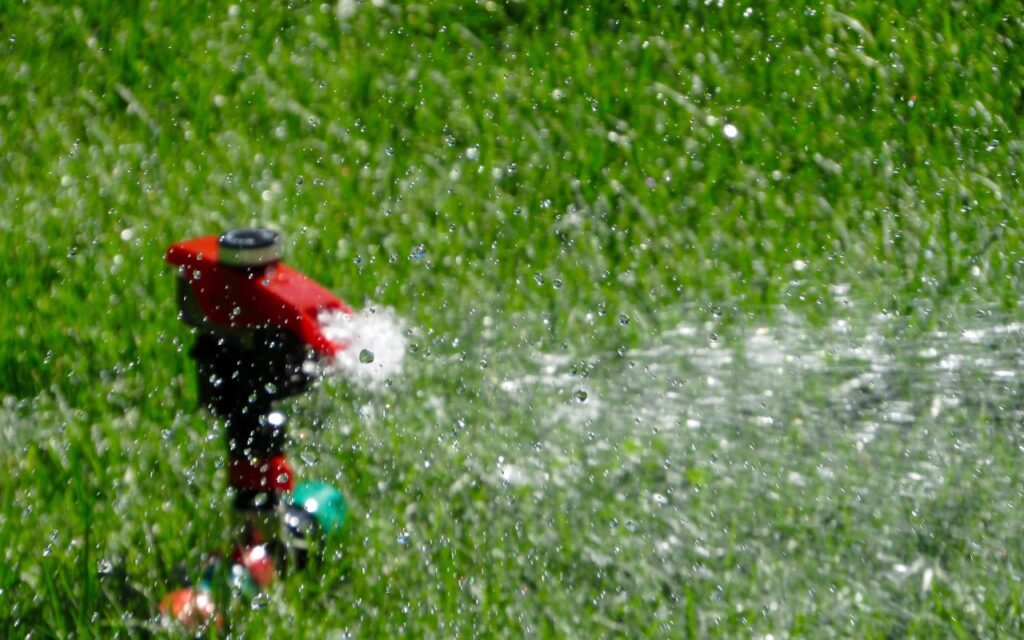 irrigation sprinkler system installation1